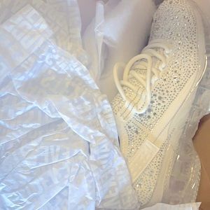 Steve Madden Maxima R White 9.5